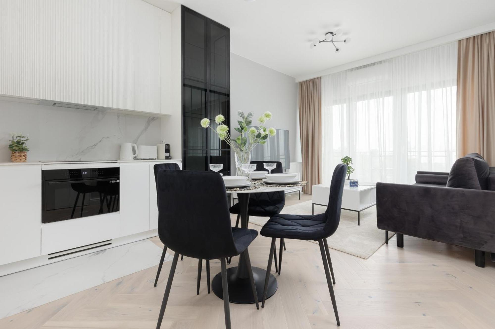 Art Deco Apartment Mokotow With Parking & Gym By Renters Prestige ワルシャワ エクステリア 写真